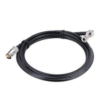 200 CM 4855R HD BNC Jumper Cable 6.6FT HD SDI 3G 6G Belden 4855R Cable BNC Female to HD BNC Male Right Angle 75 Ohm Digital Video Cable