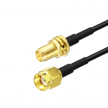 100cm ALSR100 Jumper RP SMA Male To RP SMA Female Bulkhead Cable