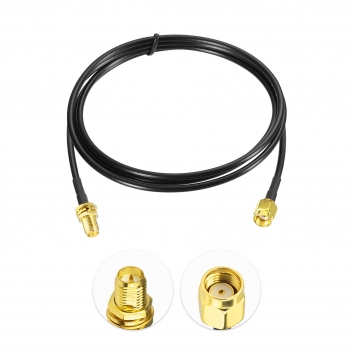 100cm ALSR100 Jumper RP SMA Male To RP SMA Female Bulkhead Cable