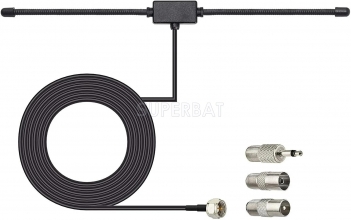 DAB FM Dipole Radio Antenna 3m Cable for Pioneer Onkyo Marantz Bose Wave Music System DAB FM Radio Home Stereo Aerial