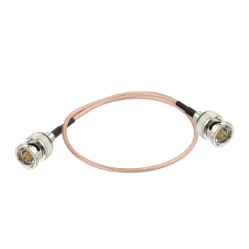 HD 3G SDI Cable 60cm 75ohm Thin BNC RG179D Male to Male Double-Shielded Cable for Professional Camcorder SDI Converter CCTV Monitor Security Camera Supports 3G-SDI/HD-SDI/4K/8K