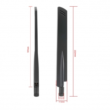 GSM 3G 4G 5G Full Frequency Antenna 600-6000Mhz 3dbi SMA Male Omni Antenna High gain 5G Antennas for cellular Router Receiver Mobile Hotspot Wireless Home Phone Modem Cellular Trail Camera Pack of 2