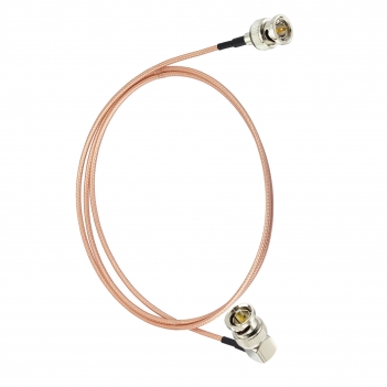 Superbat HD 3G SDI Cable 1m 75ohm Thin BNC RG179D Male to Male Right Angle Double-Shielded Cable for Professional Camcorder SDI Converter CCTV Monitor Security Camera Supports 4K/8K