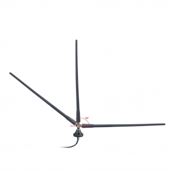 Marine Boat Radio Antenna 16 Inch Rubber Duck Flexible Mast FM AM Stereo Antennae for Boat Car RV Motorhome ATV UTV Tractor Motorcycle Yacht