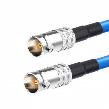 Superbat SDI Cable 8inch BNC Female to Female Barrel Connector 75 Ohm Belden 1694A Jumper for HD-SDI/3G-SDI/6G-SDI/4K/8K SDI Video Camera Cable