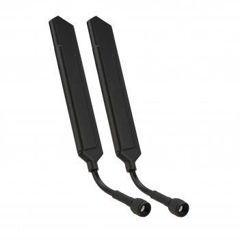 Dual Band WiFi 2.4GHz 5GHz 5.8GHz 2dBi MIMO RP-SMA Male Soft WiFi Antenna (2-Pack) for PC Computer WiFi Router Wireless Network Card  Security IP Camera Wireless Video Transmission System