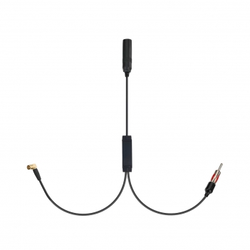 DAB Car Radio Antenna Adapter Cable DIN Female To DIN Male + SMB Connector AM FM DAB Aerial Splitter Signal Car Aerial Converter Aftermarket Replacement
