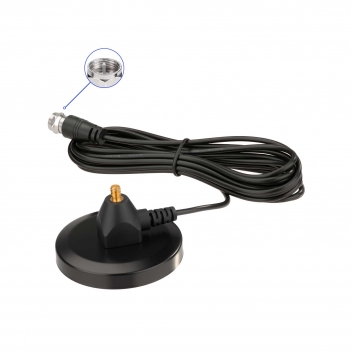 FM Antenna Replacement Magnetic Base Home Stereo Radio Receiver Antenna for Improved FM Radio Reception