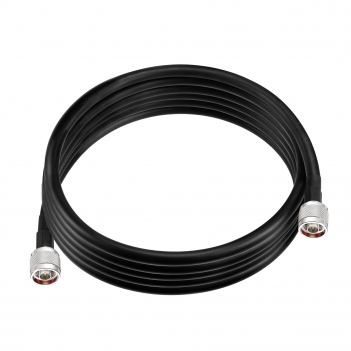 N Male to N Male Low Loss KSR400 Coaxial Cable UHF Cable for HAM Radio, VHF Radio, Antenna Analyzer,Outdoor Antenna,WiFi Router,Amplifier