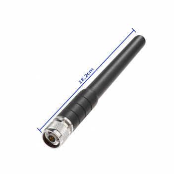 4G N-type male antenna connector 700MHz to 2700MHz Rubber antenna compatible with APs, 4G routers, industrial routers, wireless CPEs, IoT devices and other equipment