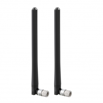 4dBi Dual Band WiFi Replacement Antenna 2.4/5.8GHz MIMO RP-SMA Male Bluetooth Antenna (2-Pack) for PC Computer WiFi Router Wireless Network Card USB Adapter Security IP Camera Video Surveillance Monitor