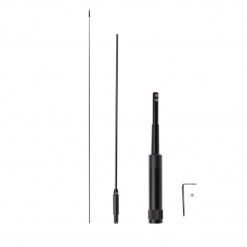 High Gain 34.65 inch Mobile Ham Radio UHF VHF Dual Band PL259 Antenna for BTECH ICOM Midland Yaesu TYT AnyTone Radioddity Cobra Vehicle Car Truck Amateur Two Way Radio