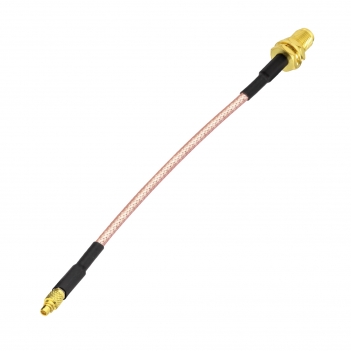 SMA to MMCX Coax Cable MMCX Male to SMA Female Adapter Extension Cable 10CM for Wi-Fi Routers FPV Drones Multicopter Antennas GPS Analyzer etc