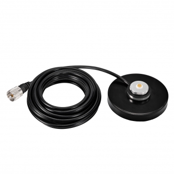 VHF UHF 144/430MHz Mobile Radio Antenna Dual Band 136-174MHz 400-470MHz Vehicle Ham Radio NMO Mount Antenna for Car Truck Ham Radio Mobile Radio Amateur Radio Two Way Radio Marine VHF Radio