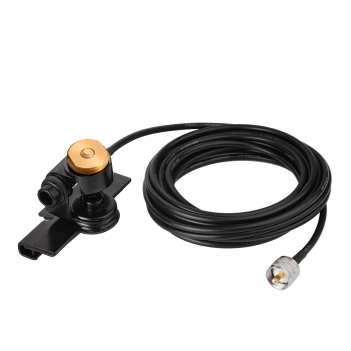 VHF UHF 144/430MHz Mobile Radio Antenna Dual Band 136-174MHz 400-470MHz Vehicle Ham Radio NMO Mount Antenna for Car Truck Ham Radio Mobile Radio Amateur Radio Two Way Radio Marine VHF Radio