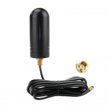 High-gain 12dBi 5G outdoor omnidirectional antenna waterproof and explosion-proof cylindrical antenna equipped with 10FT RG58 Cable and SMA male connector