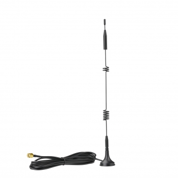 WiFi 7 WiFi 6E Tri-Band Antenna  2.4GHz 5GHz 6GHz Magnetic Base Antenna with RP-SMA Connector for Gaming PC Desktop Computer Motherboard PCIe Card, Wireless Router Modem,WiFi 7/6E Router,Bluetooth