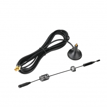 WiFi 7 WiFi 6E Tri-Band Antenna 2.4GHz 5GHz 6GHz Magnetic Base Antenna with with New Interface (NOT RP-SMA) for ROG STRIX Series/ROG Crosshair/ROG MAXIMUS Series WiFi 7 Gaming Motherboard,Bluetooth