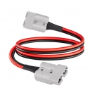 ELFCULB Anderson Connector Cable,10AWG 2FT 50Amp Anderson Battery Quick Connect Cable for Forklift Recovery Winch Boat Towing