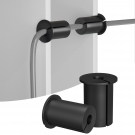 ELFCULB Starlink Cable Routing Kit,Starlink Wall Grommet for 1" Wall Hole,Starlink Cable Feed Through Bushings,Wall Bushing for Starlink Ethernet Cable,Starlink Accessories