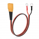 ELFCULB XT90 to O Ring Terminal Cable, 10AWG XT90 Male Connector to O Ring for RC Lipo Battery FPV Racing Drone Portable Power Station(2FT)
