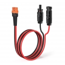 ELFCULB 10AWG 2FT Solar to XT60i Cable  Solar Connector to XT60i Adapter Cable for Portable Power Station (2FT)