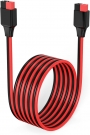 ELFCULB 10AWG 6FT Anderson Extension Cable  Solar Extension Cable Anderson Connector for Portable Power Station Solar Generator Solar Panel (6FT)