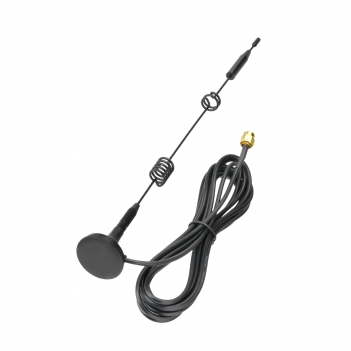 WiFi 7 WiFi 6E Tri-Band Antenna  2.4GHz 5GHz 6GHz Magnetic Base Antenna with RP-SMA Connector for Gaming PC Desktop Computer Motherboard PCIe Card, Wireless Router Modem,WiFi 7/6E Router,Bluetooth