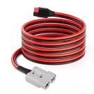 ELFCULB 10AWG 10FT Battery Quick Connect/Disconnect to Anderson Extension Cable, Anderson SB50-PP45 Amp Connector Cable for Solar Portable Gennerator Battery Power Transfer