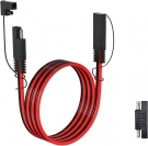 ELFCULB 10AWG 6FT SAE Extension Cable Quick Disconnect Wire Harness with SAE Connector for Automotive RV Battery Solar Panel
