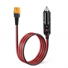 ELFCULB 14AWG XT60 Female to Car Cigarette Lighter 12V Cigarette Lighter Male Plug Connector Cable for Portable Power Station Solar Panel(5FT)