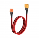 ELFCULB XT60i to XT60 Extension Cable, 12AWG 2FT XT60i Female to XT60 Male Connector for RC Battery Portable Power Station Solar Panel
