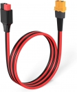 ELFCULB XT60 to Anderson Adapter, 10AWG XT60 Female to Anderson Connector Cable for Portable Power Station UAV RC Battery (2FT)