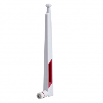 Dual Band WiFi Antenna RP-SMA Male 2.4/5.8GHz Foldable 4dBi White Tilting Rubber Duck Antenna 2400-2500/5100-5800MHz for WiFi Router Repeater AP IP Camera