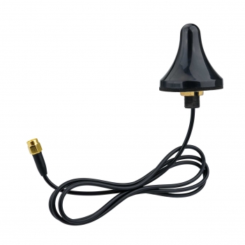 G LTE Antenna 700-2700MHz SMA Male 4dBi with Bracket;Ø46mm Cone Mount Antenna, 1m RG174 Cable, L-Bracket & 4x M3 Screws, for 4G Router Modem Vehicle Gateway IoT Trail Camera