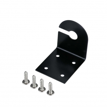 G LTE Antenna 700-2700MHz SMA Male 4dBi with Bracket;Ø46mm Cone Mount Antenna, 1m RG174 Cable, L-Bracket & 4x M3 Screws, for 4G Router Modem Vehicle Gateway IoT Trail Camera