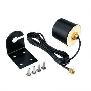 4G LTE Antenna SMA Male 4dBi with Bracket for Router Trail Camera etc;