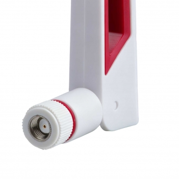 Dual Band WiFi Antenna RP-SMA Male 2.4/5.8GHz Foldable 4dBi White Tilting Rubber Duck Antenna 2400-2500/5100-5800MHz for WiFi Router Repeater AP IP Camera